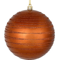 Vickerman Copper Ball Ornament