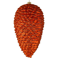 Vickerman Burnished Orange Pinecone Ornament