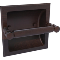 Allied Brass CL-24C Carolina Collection Recessed Toilet Paper Holder, Venetian Bronze