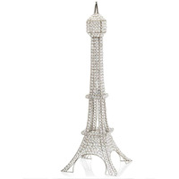 Modern Day Accents 5714 Torre Cristal Eiffel Tower Sculpture, Paris Decor, Room Decor, Floor Decor, Corner Decor, French Decor, Bedroom Decor, Living Room Decor, Statues for Home Decor, 39.5  H