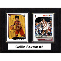 C & I Collectibles NBA 6 x8  Collin Sexton Cleveland Cavaliers To Card Plaque