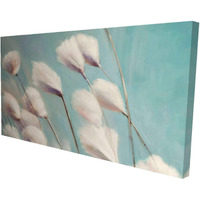 Begin Cotton Grass Flowers in The Wind - Print on Canvas Edition