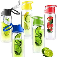 Vistashops Fruit Cola Bottle a Fruit Infuser Drink Bottle