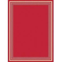 PalaceDesigns 5 x 7 ft. Outdoor Area Rug44; Red