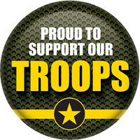 The'Proud to Support Our Troops Button