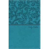 Nelson Bibles 175519 KJV Deluxe Gift Bible - Comfort Print-Turquoise Leathersoft