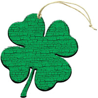 Clover Wooden Ornament