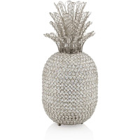 Modern Day Accents 5754 Pina XL Cristal Silver Pineapple, Home Decor, Kitchen Decor, Entryway Decor, Pineapple Decor, Pineapple Gifts, Kitchen Decor for Counter, Room Decor, Home Decor Kitchen, 15  H