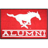 FANMATS 32706 NCAA - SMU Starter Mat Accent Rug - 19in. x 30in. Alumni Starter Mat