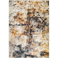 Orian Rugs Studio Copperfield Performance - 5'3  x 7'6  Rectangle in Multi, Abstract Style Indoor Home Decor, Marbled Pattern, Plush Area Rug