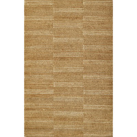 Erin Gates Crescent Striped 9' x 12' Area Rugs in Natural CRESCCRE-1NAT90C0