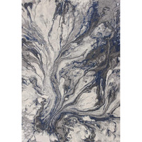 5 ft. 3 in. x 7 ft. 7 in. Polypropylene Grey Area Rug