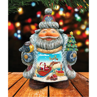 G.DeBrekht 533433 Up-Up & Aay Santa Figurine