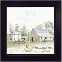 The Best Memories 1 Black Framed Print Wall Art