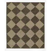 Momeni Willow Collection Indoor and Outdoor Brown Area Rug, 6'3  x 9'0  Sized Mat for Living Room, Bedroom, Hallways, and Home Office