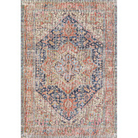 Momeni Chandler Medallion Area Rug, 7'6  X 9'6 , Navy