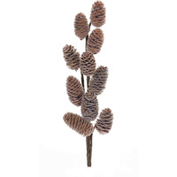 Melrose International Pine Cone Spray (Set of 6)