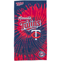 The Northwest Company 1MLB/72006/0017/RET: 30X60 Beach Towel Psychedelic - Twins