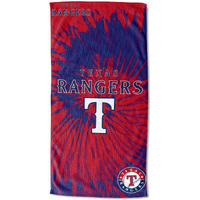 The Northwest Company 1MLB/72006/0029/RET: 30X60 Beach Towel Psychedelic - Rangers