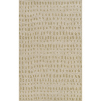 Novogratz Delmar Collection Wool Area Rug, Beige, 3'6  x 5'6  Size Mat for Living Room, Bedroom, Dining Room, Nursery, Hallways, and Home Office