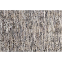 HomeRoots 513336 9 x 12 ft. Gray Blue & Silver Wool Abstract Hand Knotted Rectangle Area Rug