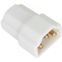 Access Lighting 788CON-WHT InteLED Butt Connector, White Finish