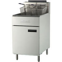 Migali C-F75-LP Competitor Series Fryer, Liquid Propane Gas, Floor Model, 21.1  W, 75 lb Oil Tank