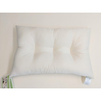 White Lotus Home KaPillow-Kapok Contour Sleeping Pillow, Queen/Soft