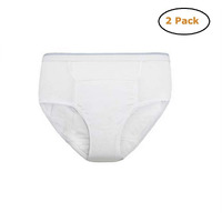 Men's Reusable Incontinence Brief 6oz - Size -2X-Large 46-48 - Pack of 2