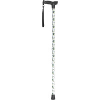 Drive Medical RTL10336LM Comfort Grip Cane, Lemons Pattern, Aluminum Tubing, Wrist Strap, Height Adjustment with Locking Ring, Supports up to 300 lb