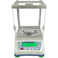 Tree HRB-XG 123 High Resolution Balance - 120g x 0.001g Precision Lab Scale with Draft Shield & High Sensitivity Sensor for Accurate Measurements