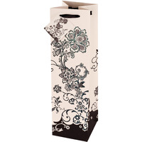 Floral Chic Wine Bag by Cakewalk