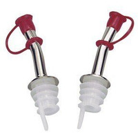 Norpro 1 in. W x 4 in. L Silver Bottle Pourers