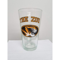 Missouri Tigers Glass Pint 16oz The Zou