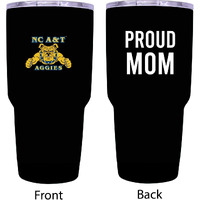 North Carolina A&T State Aggies Proud Mom 20 oz Insulated Stainless Steel Tumblers