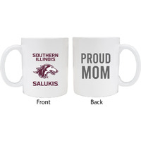 Southern Illinois Salukis Proud Mom White Ceramic Coffee Mug