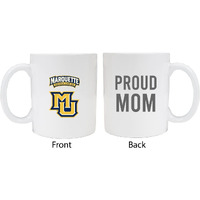 Marquette Golden Eagles Proud Mom White Ceramic Coffee Mug