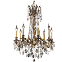 Elegant Lighting 9208D24FG/RC Royal Cut Crystal, 24  x 30