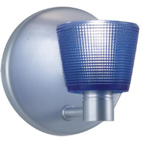 Jesco Lighting WS293-BU Tiny Grids Series 293 1-Light Wall Sconce, Blue