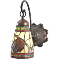 Meyda Tiffany 106293 Lighting, 6  Width, Finish: Mahogany Bronze