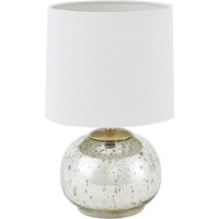 510 DESIGN Saxony Table Lamp Silver See Belo, 5DS153-0017