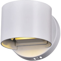 CWI Lighting Lilliana Contemporary Metal LED Wall Sconce in White