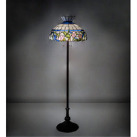 Meyda 37718 Three Light Floor Lamp from Rose Vine Collection, 20.50 inches