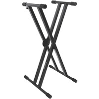 OnStage KS7291 Pro Double X Keyboard Stand