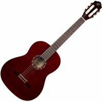 Ortega Guitars 6 String Family Series Pro Solid Top Slim Neck Nylon Classical Guitar w/Bag, Right (R131SN-WR)