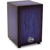 LP Aspire Accents Wire Cajon Blue Burst Streak LPA1332-BBS