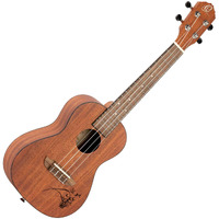 Ortega Guitars, 4-String Bonfire Series Concert Ukulele, Right-Handed, Acoustic, (RU5MM)