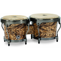 Latin Percussion Aspire Specialty Wood Bongos, Havana Caf (LPA601-HC)