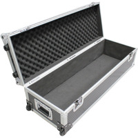 ProX XS-UTL12W ATA Utility Flight Travel Heavy-Duty Storage Road Case with Low Profile Wheels  41 x11 x14  Exterior