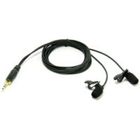 Deluxe Audio Technica Miniature Binaural Microphones - Mini Windscreens and Lapel Style Clips Included